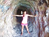 Тоннель в скале Дженевез-Кая (Гурзуф)